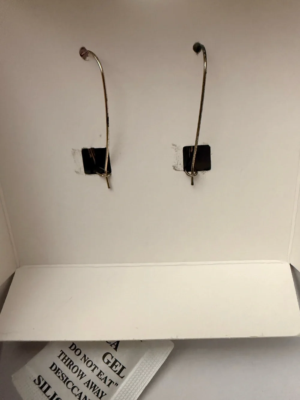 Betsey Johnson Black Cat Face Drop Earrings